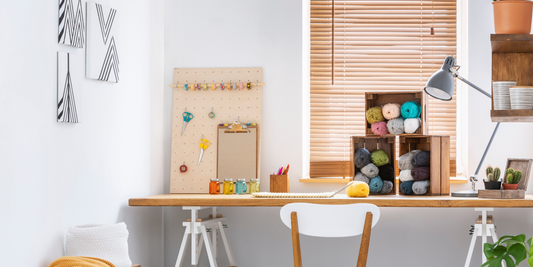 6 Craft Room Organization Ideas to Steal from This Colorful Space