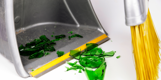 How to Clean Up and Dispose of Broken Glass