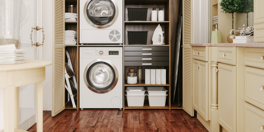 6 Hidden Laundry Room Storage Ideas That Conceal Clutter
