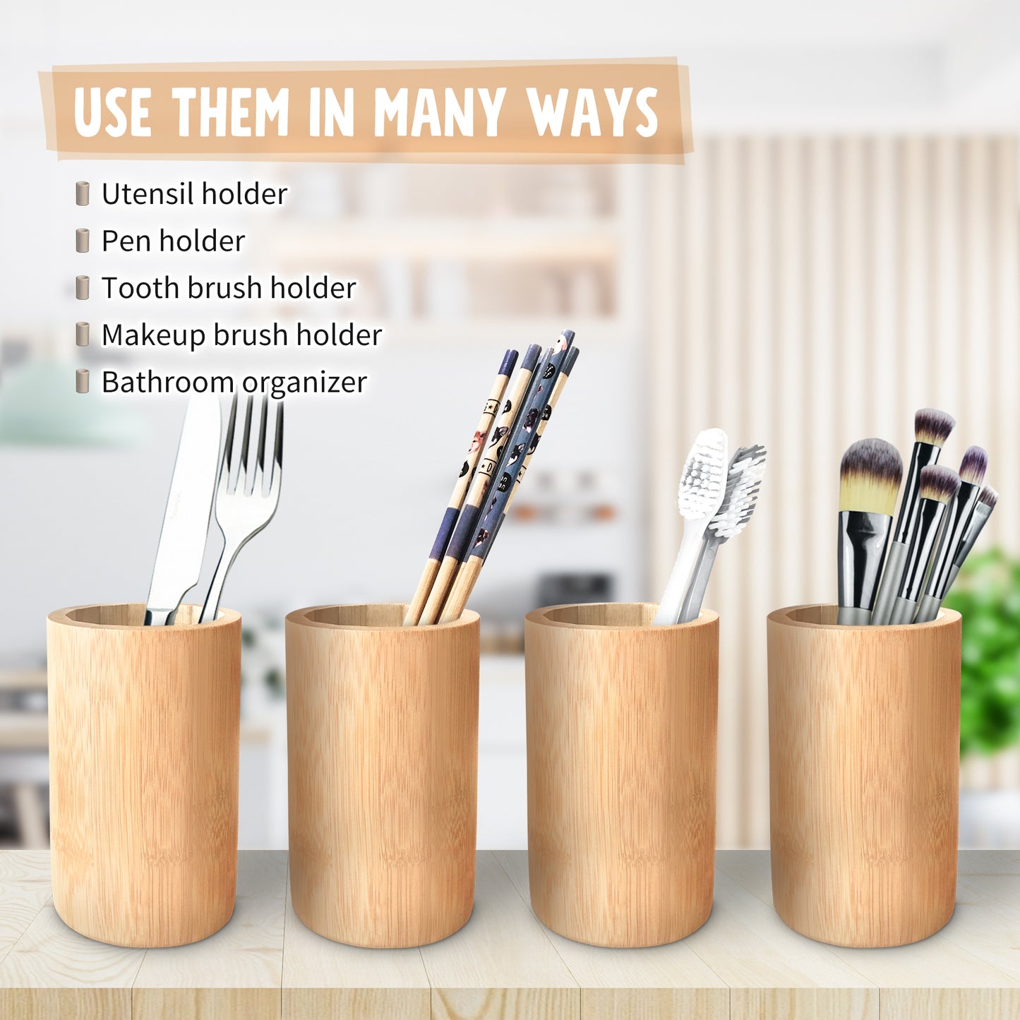 Organic Bamboo Holder (Pack of 1)