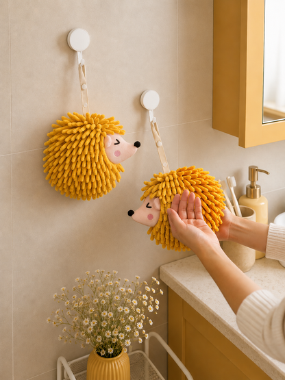 10-Piece Winky Hedgehog Hand Towel Set