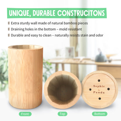 Organic Bamboo Holder (Pack of 1)