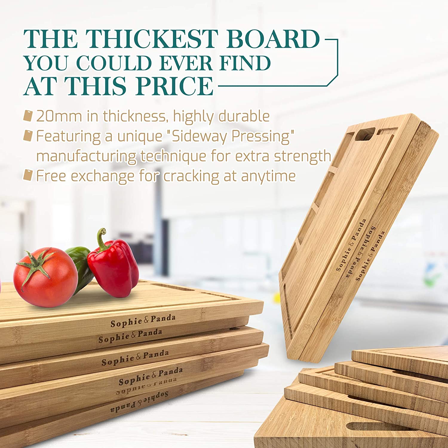 Organic Bamboo Personalized Cutting Board (Best Husband) - Cutting